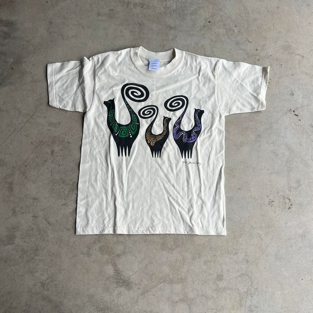 90s Crazy Cats tee mens size Xl